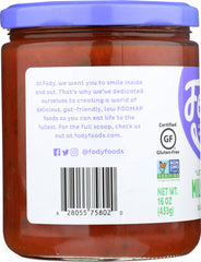 FODY FOOD CO: Salsa Mild Low FODMAP, 16 oz