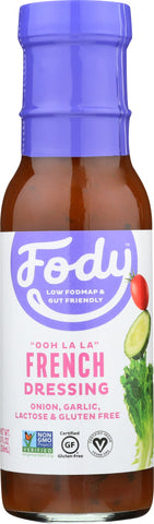 FODY FOOD CO: Low FODMAP French Dressing, 8 fl oz