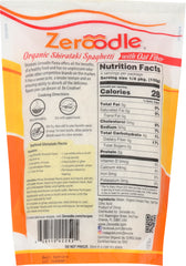 ZEROODLE: Spaghetti Pasta with Oat Fiber, 14 oz