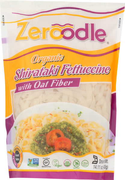 ZEROODLE: Pasta Fettuccine Oat, 14 oz