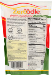 ZEROODLE: Shirataki Penne Pasta with Oat Fiber, 14 oz