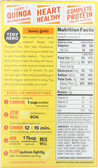 TINY HERO: Quick Quinoa Savory Garlic, 5 oz