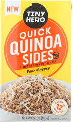 TINY HERO: Quick Quinoa Four Cheese, 5 oz