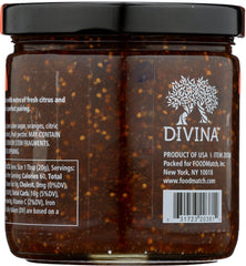 DIVINA: Orange Fig Specialty Spread, 9 oz