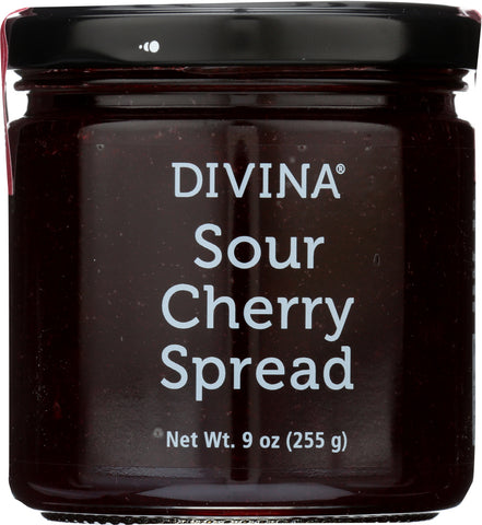 DIVINA: Sour Cherry Spread, 9 oz