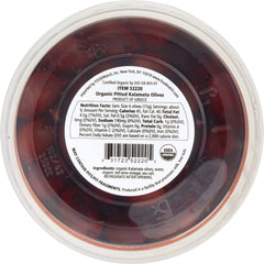 DIVINA: Olive Kalamata Pitted Organic, 5 oz