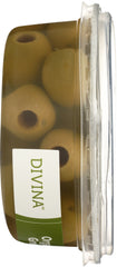 DIVINA: Organic Pitted Green Olives, 5 oz