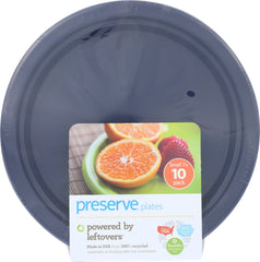 PRESERVE: Small Midnight Blue Plate, 10 pc