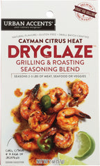 URBAN ACCENTS: Cayman Citrus Dryglaze Seasoning, 2 oz