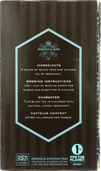 HARNEY & SONS: Tea Earl Grey Supreme, 20 bg