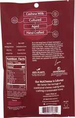 PARMELA CREAMERY: Aged Nutcheese Sharp Cheddar Style Sliced, 7 oz