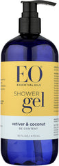 EO: Shower Gel Vetiver and Coconut, 16 oz