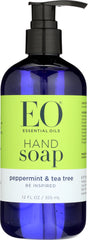 EO: Hand Soap Peppermint Tea Tree, 12 oz