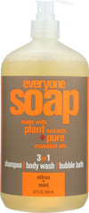 EVERYONE: 3-In-1 Citrus & Mint Soap, 32 oz