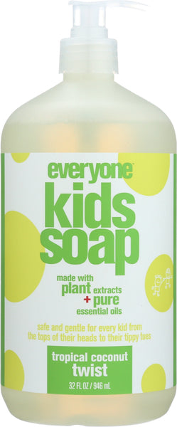 EO PRODUCTS: Everyone for Kids 3-in-1 Tropical Twist Soap, 32 oz