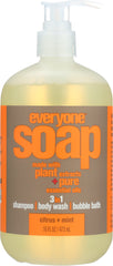 EVERYONE: 3 in 1 Soap Citrus & Mint, 16 oz