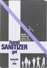 EVERYONE: Hand Sanitizer Gel Lavender Aloe, 2 oz