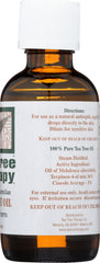 TEA TREE THERAPY: Tea Tree Oil, 2 oz