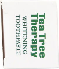 TEA TREE THERAPY: Natural Whitening Toothpaste with Tea Tree Oil, 3 oz