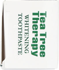 TEA TREE THERAPY: Natural Whitening Toothpaste with Tea Tree Oil, 3 oz