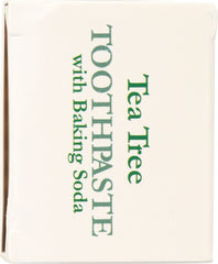 TEA TREE THERAPY: Toothpaste with Baking Soda, 5 oz