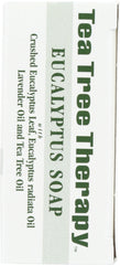 TEA TREE THERAPY: Eucalyptus Vegetable Base Soap, 3.5 oz