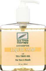 TEA TREE THERAPY: Antiseptic Liquid Soap with Tea Tree Oil, 8 oz