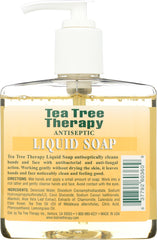 TEA TREE THERAPY: Antiseptic Liquid Soap with Tea Tree Oil, 8 oz