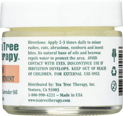 TEA TREE THERAPY: Tea Tree Antiseptic Ointment, 2 oz