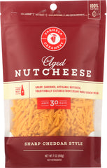 PARMELA CREAMERY: Nutchesse Shredded Sharp Cheddar, 7 oz