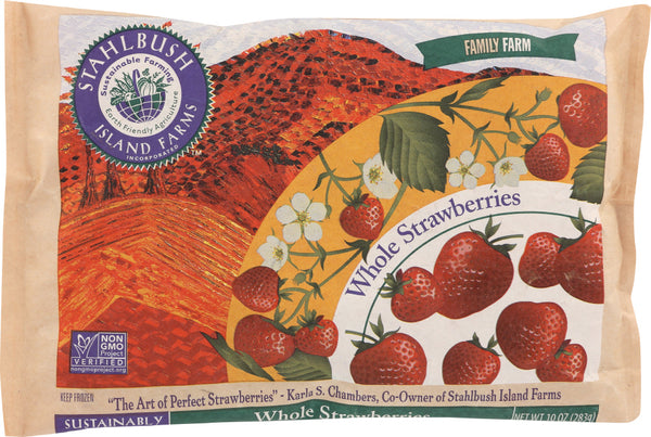 STAHLBUSH ISLAND FARMS: Whole Strawberries, 10 oz