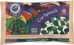 STAHLBUSH ISLAND FARMS: Cut Spinach, 10 oz