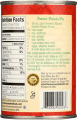 FARMERS MARKET FOODS: Organic Sweet Potato Puree, 15 oz