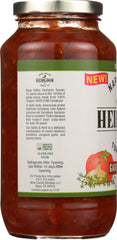 NAPA VALLEY HEIRLOOM TOMATO CO: Garlic and Herb Pasta Sauce, 24 oz