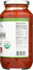 NAPA VALLEY HEIRLOOM TOMATO CO: Sweet Red Pepper Marinara Pasta Sauce, 24 oz