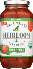 NAPA VALLEY HEIRLOOM TOMATO CO: Heirloom Superfood Sauce, 24 oz