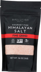 EVOLUTION SALT: Fine Grind Himalayan Salt, 1 lb