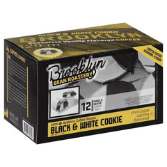 BROOKLYN BEAN ROASTERY: Coffee Black & White Cookie 12 pc, 5.5 oz