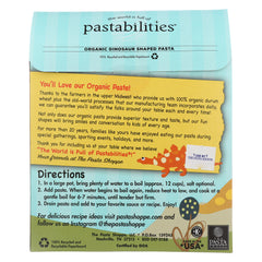 PASTABILITIES: Pasta Dinosaur Organic, 12 oz