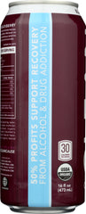 CLEAN CAUSE: Sparkling Yerba Mate Tea Blackberry, 16 fl oz