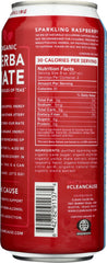 CLEAN CAUSE: Tea Yerba Mate Raspberry, 16 fo