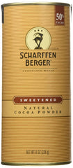 SCHARFFEN BERGER: Natural Sweetened Cocoa Powder, 8 oz