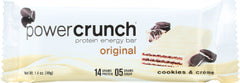 POWER CRUNCH: Bar Cookies & Cream, 1.4 oz