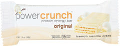 POWER CRUNCH: Bar Protein French Vanilla Creme, 40 gm