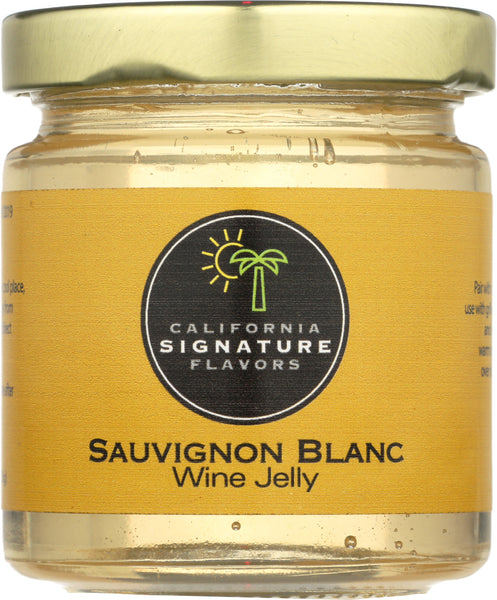 CALIFORNIA SIGNATURE FLAVORS: Sauvignon Blanc Jelly Wine, 5.5 oz