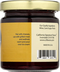 CALIFORNIA SIGNATURE FLAVORS: Merlot Jelly Wine, 5.5 oz