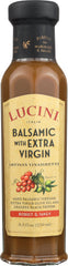 LUCINI: Dressing Balsamic and Extra Virgin Olive Oil Vinaigrette, 8.5 oz