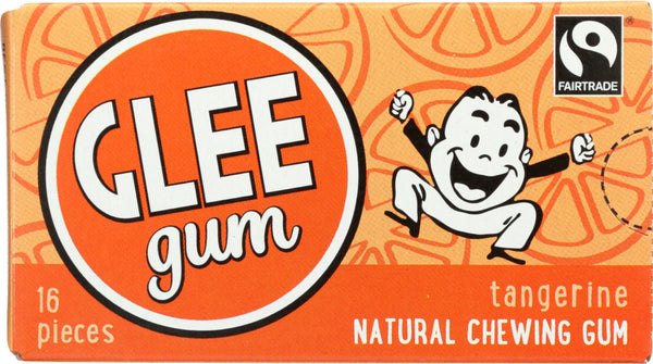 GLEE GUM: Tangerine Gum, 16pcs