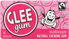 GLEE GUM: All Natural Bubble Gum, 16pcs