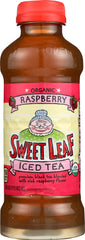 SWEET LEAF: Sweet Raspberry Iced Tea,  16 oz